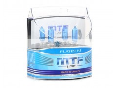 Набор галогеновых ламп MTF Light HB3 Platinum 3800K